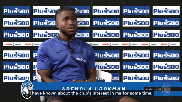 Lookman's fist words as an Atalanta player
